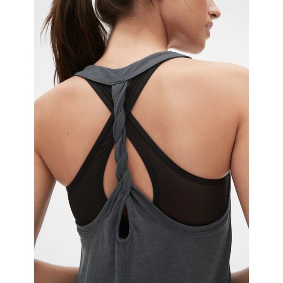 GAP Tops - GapFit Breathe Air Tank with Twist-Back